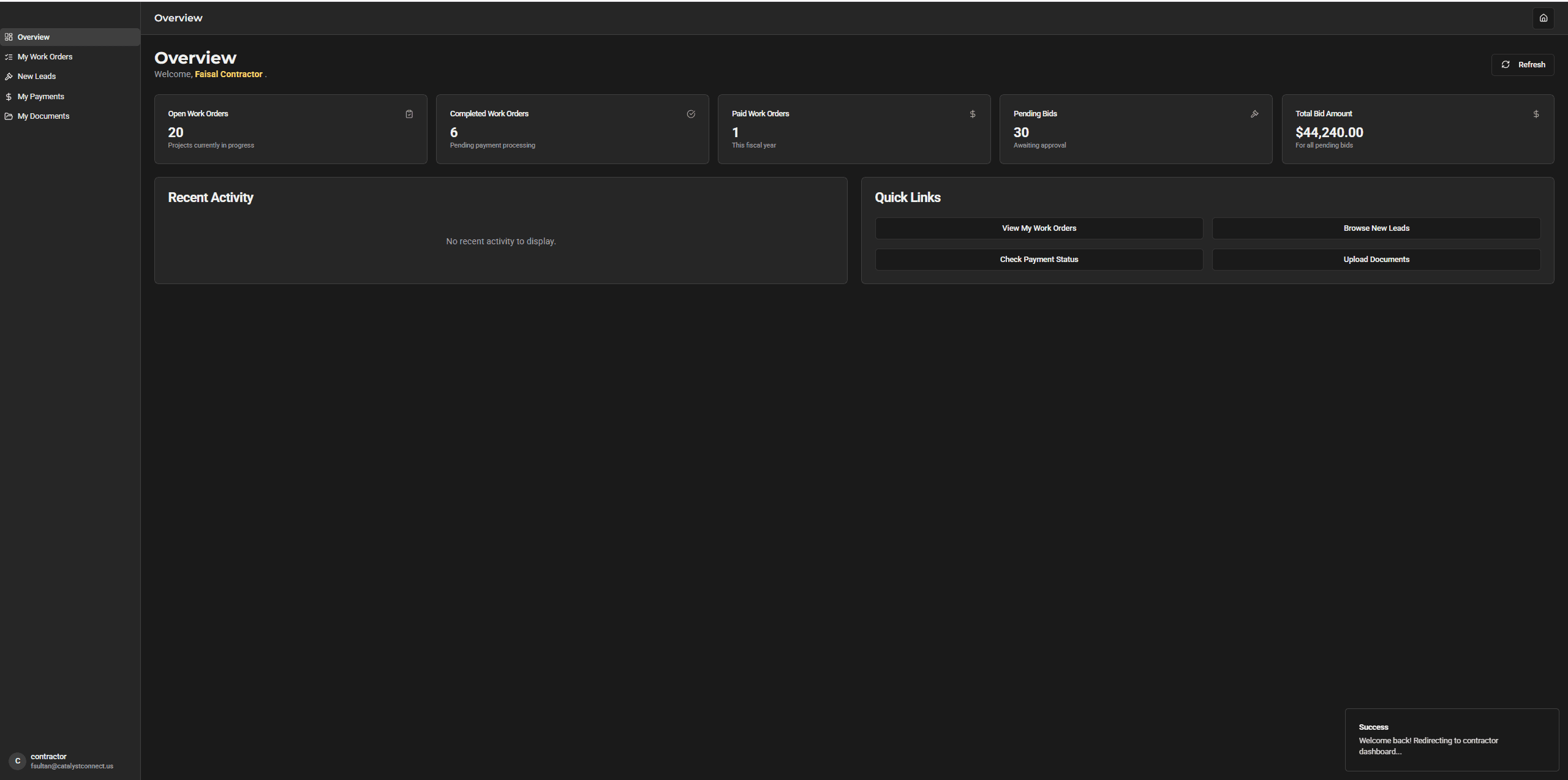Subcontractor Bidding & Job Management Platform — screen 12