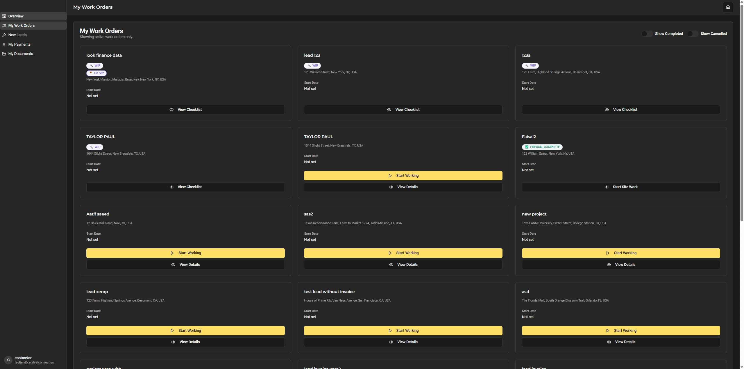 Subcontractor Bidding & Job Management Platform — screen 13