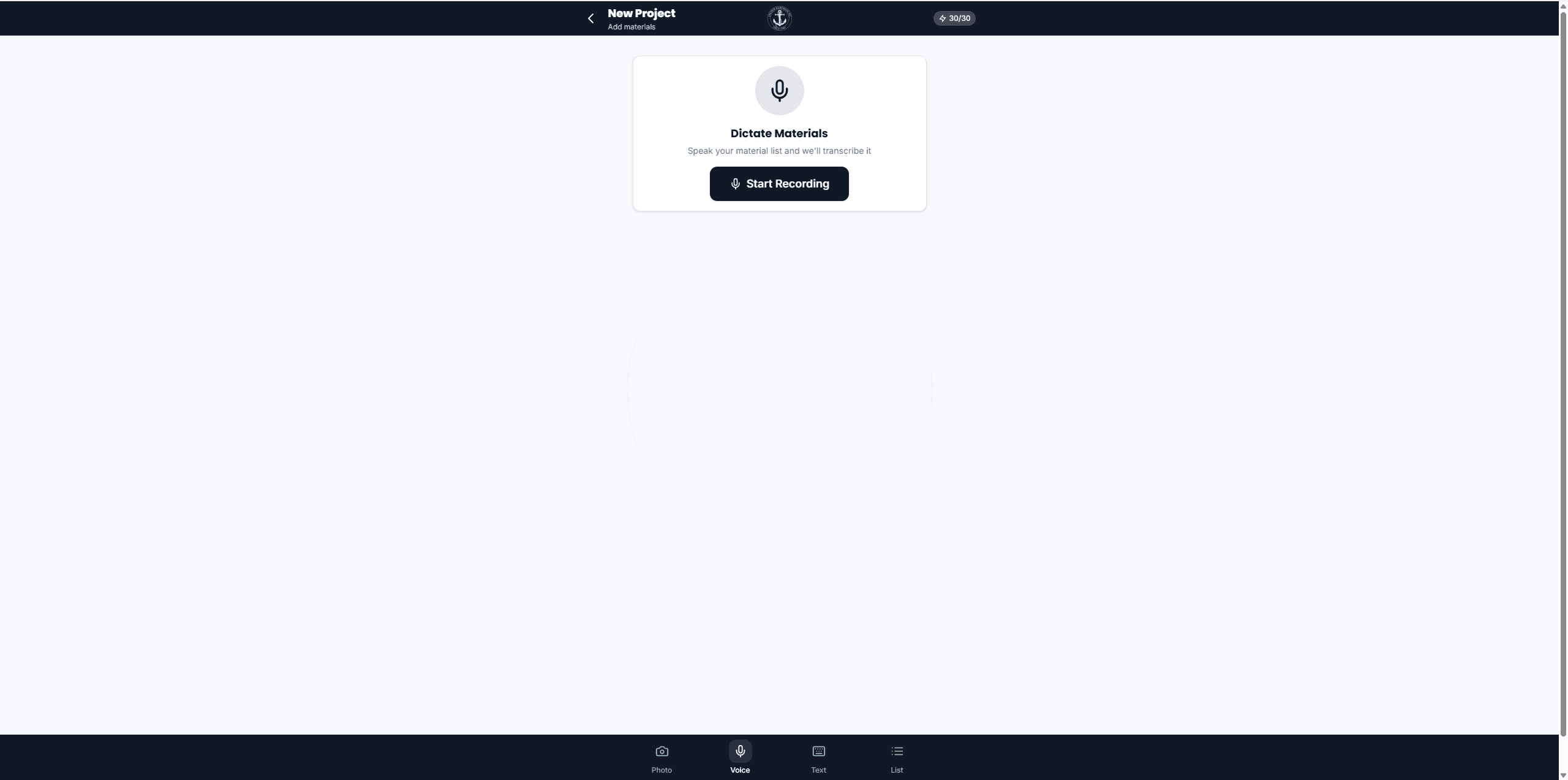 On-Site Estimation App with Live Home Depot Pricing — screen 4